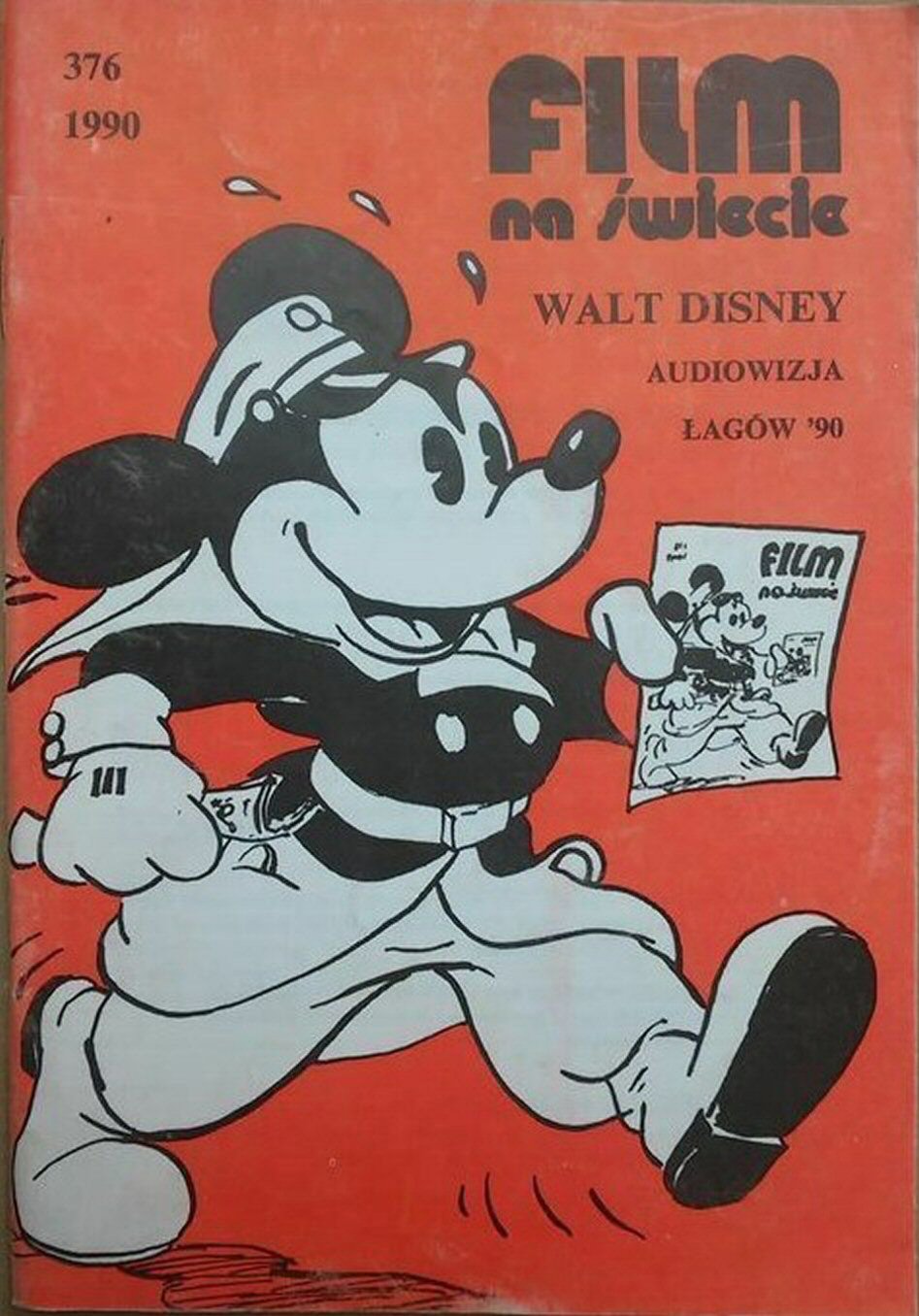 FILM NA SWIECIE magazine side cover Issue 376 (9)   1990